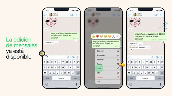 Ahora se pueden editar mensajes enviados en WhatsApp: mirá cómo hacerlo paso a paso