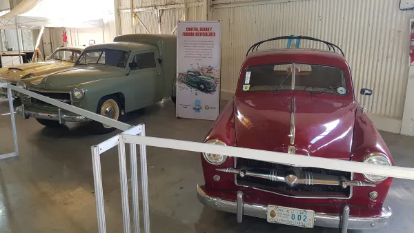 Morón: llega una muestra de vehículos antiguos al Museo Nacional de Aeronáutica
