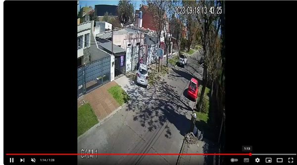 Intento fustrado de robo a una joven en Ituzaingó Centro, buscan al delincuente