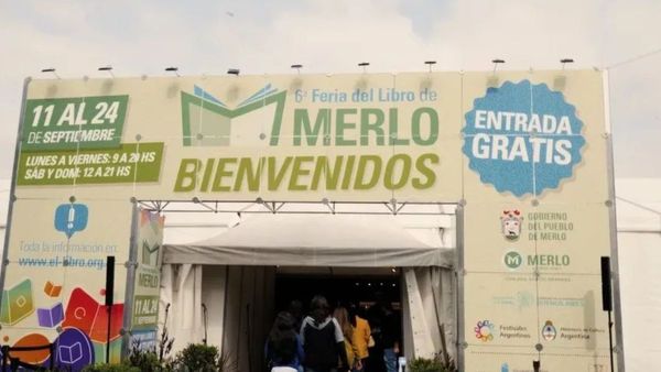 Último día de la Feria del Libro de Merlo: conocé todas las actividades programadas para hoy