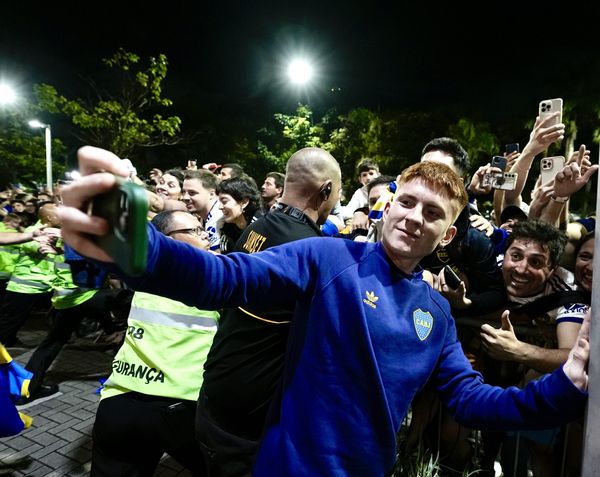 El “Xeneize” ya está en tierras brasileñas para la final de la Copa Libertadores