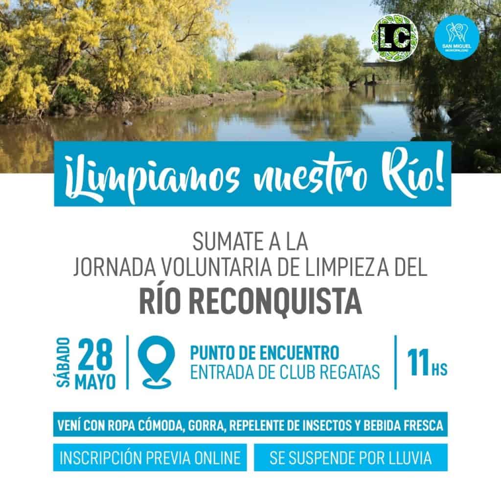 Limpieza Río Reconquista