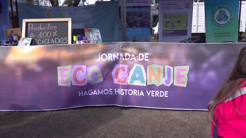 Jornada de Eco Canje en Ituzaingó